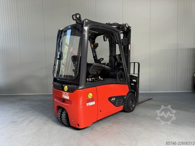 E 16 - 386 / 02 Evo * ATEX-EX * PYROBAN 3G / Zone 2 * Triplex-Freihubmast !! LINDE E 16 - 386 / 02 Evo * Atex EX * PYROBAN 3G / Z2 * Triplex FFL !!
