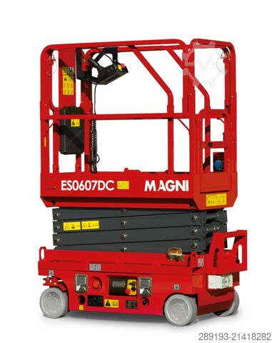 Scherenarbeitsbühne Magni ES 0607 EP Elektro 5,60 m Neugerät
