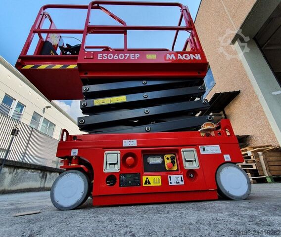Scherenarbeitsbühne Magni ES 0607 EP Elektro 5,60 m Neugerät