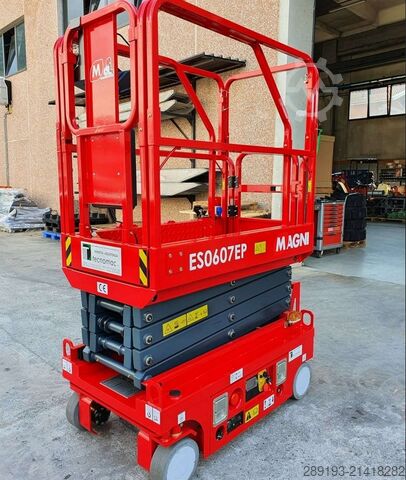 Scherenarbeitsbühne Magni ES 0607 EP Elektro 5,60 m Neugerät