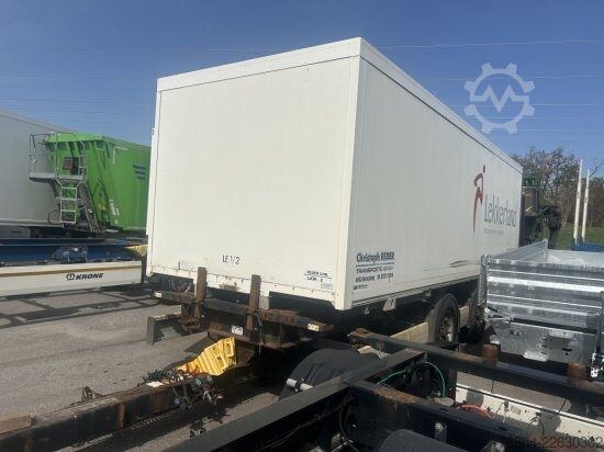 Cserélhető alvázas pótkocsi KRONE ZZ/DC07 TANDEM-LAFETTE, STANDARD,   BPW-ACHSEN, HECKABSTüTZUNG
