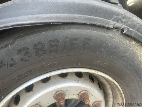 Cserélhető alvázas pótkocsi KRONE ZZ/DC07 TANDEM-LAFETTE, STANDARD,   BPW-ACHSEN, HECKABSTüTZUNG