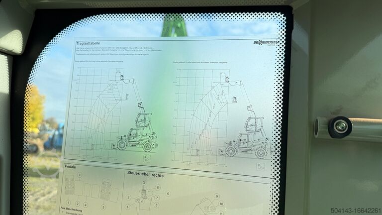 Teleszkópos rakodó Sennebogen 355 E