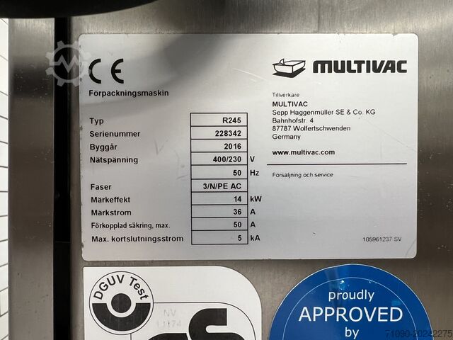 Termoformator Multivac R-245