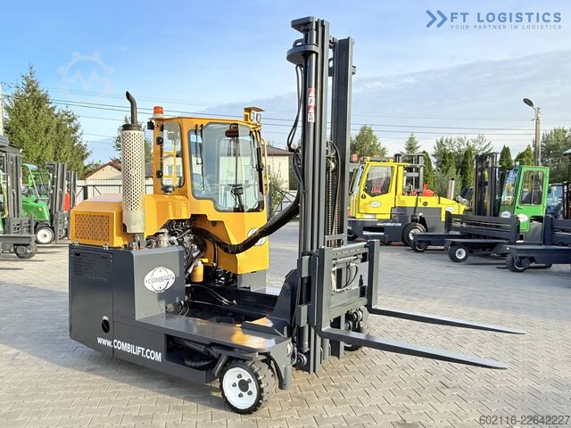 četvorosmerni viljuškar Combilift C3000 GAS DUPLEX 4500 FREE LIFT CABIN