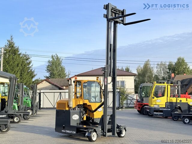 četvorosmerni viljuškar Combilift C3000 GAS DUPLEX 4500 FREE LIFT CABIN