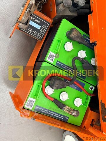 Ψαλίδι ανύψωσης Snorkel S 3219 E Nieuwe Accu's