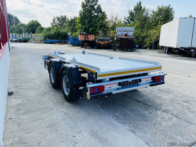 Přívěs Möslein TMH 2  14 t Tandem- Ballast- Anhänger,geschlossenen BodenNeufahrzeug