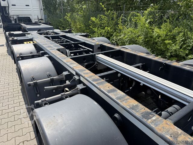 Chladírenský návěs web trailer LPRS 24  3 Achs Container- Chassis incl. Generator TranscoolWenig Benutzt