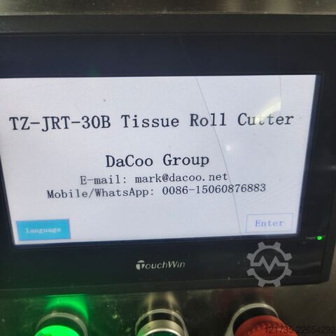 Skæremaskine Dacoo group TZ-JRT-30B-2800