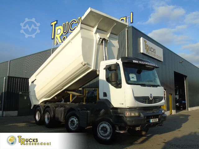Kipper Renault Kerax 520DXI + MANUAL + SPRING + 8X4