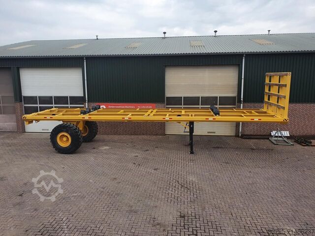 Container transport  Buiscar buizentrailer