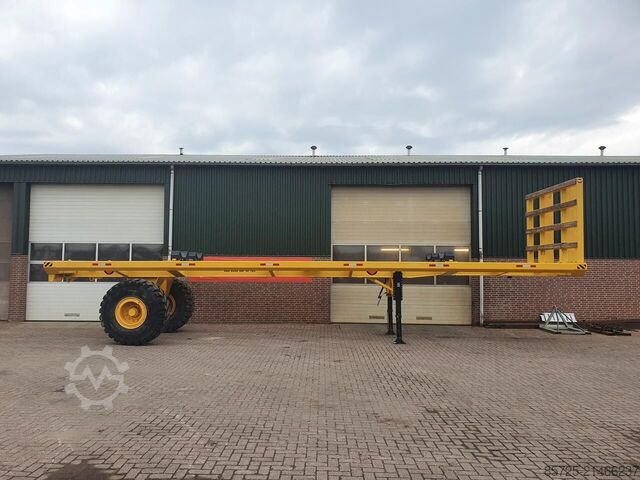 Container transport  Buiscar buizentrailer