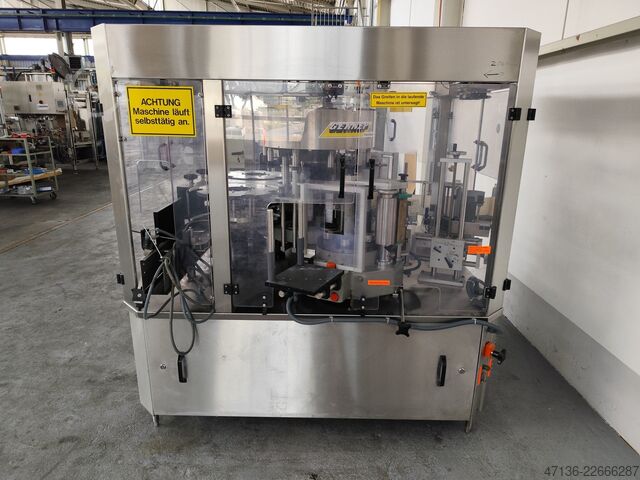 Labeling machine 2 SA + 2 cold glue Gernep LABETTA DUO 4-3-10 2A 2SK
