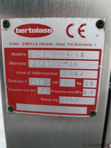 Naturkorker / Sektkorker DELTA 604 RS Bertolaso DELTA 604 RS