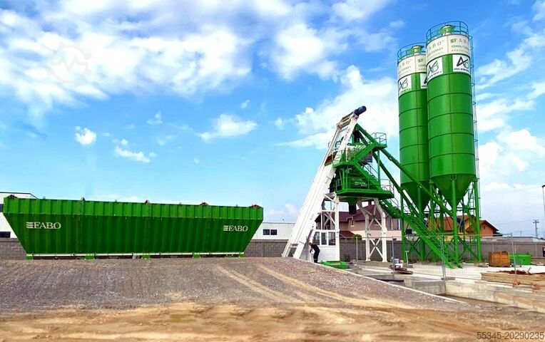Stacionární betonárna FABO COMPACT-110 Sabit Beton Santralleri