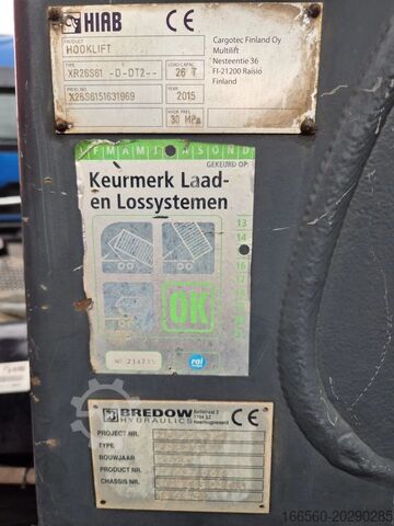 Transport de conteneurs (chariot élévateur) Mercedes-Benz ANTOS 2843