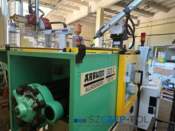 Sprøjtestøbemaskine Arburg 320C 500-100
