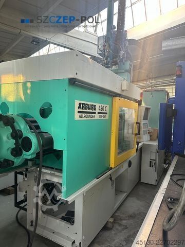 μηχανή χύτευσης με έγχυση Arburg 420C 800-250