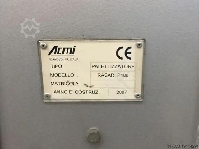 Palletizer Acmi RASAR P180