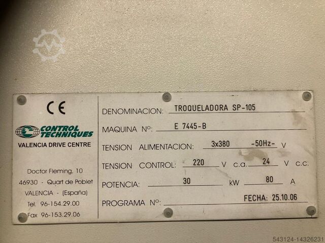 Stancológép IBERICA SPEED 1060