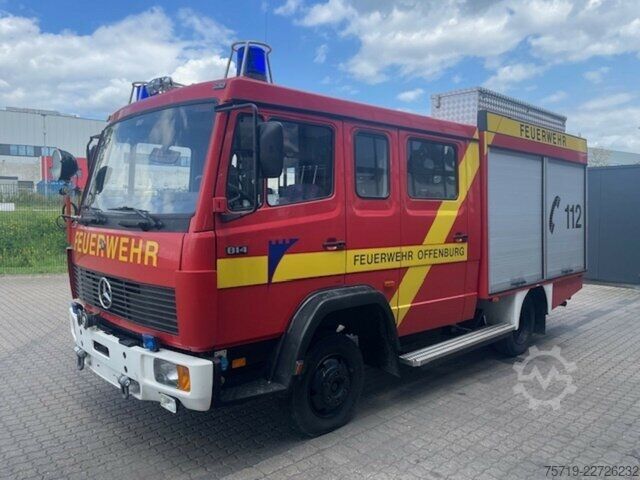 Furgão Mercedes-Benz 814 4x2 Feuerwehr Ziegler LF 8/6
