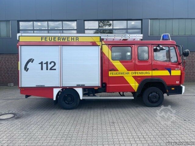 Furgão Mercedes-Benz 814 4x2 Feuerwehr Ziegler LF 8/6