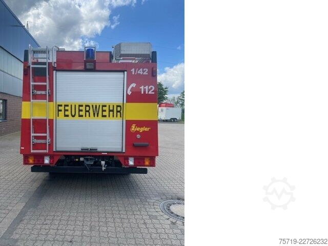 Furgão Mercedes-Benz 814 4x2 Feuerwehr Ziegler LF 8/6