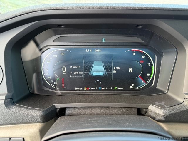 Vrachtauto met open laadbak MAN Baumaschinen- Arbeitsbühnentransporter Rampen