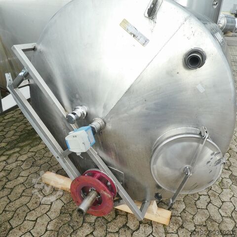 5500 liter tank van V4A met 15 kW gerichte straalmenger  7646