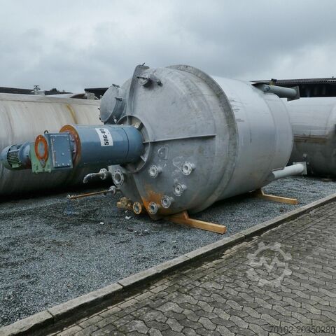 17200 liter roertank van V2A met 27 kW explosieveilige balkroerder Hagemann 7083