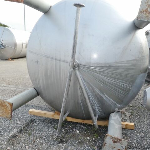 17200 liter roertank van V2A met 27 kW explosieveilige balkroerder Hagemann 7083