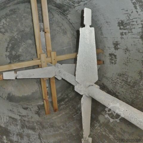 17200 liter roertank van V2A met 27 kW explosieveilige balkroerder Hagemann 7083