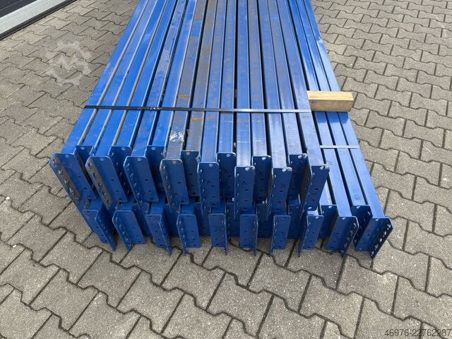 3.600 mm / Perfil: 170 x 50 mm / azul / 5HP BITO PRO Palettenregaltraverse Traverse Regal