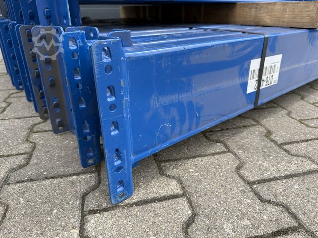 3.600 mm / Perfil: 170 x 50 mm / azul / 5HP BITO PRO Palettenregaltraverse Traverse Regal