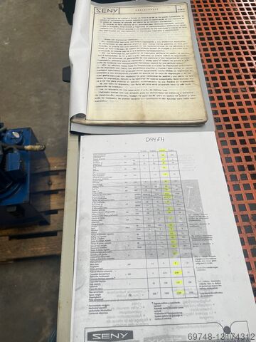 2 Die Thread Rolling machine SENY, SENY D 44 EH