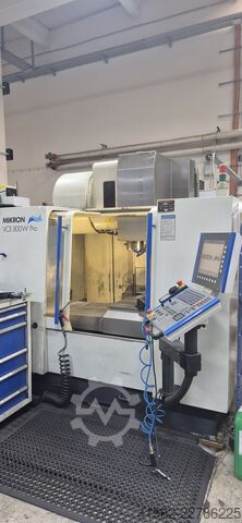 Verticale bewerkingscentrum Mikron VCE 800 W