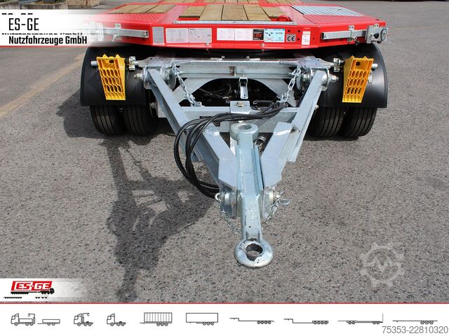 Lavtloader trailer SCHWARZMÜLLER Tiefladeanhänger mit 1tlg. Stahl-Rampen