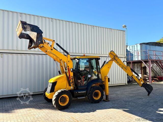 Hjullæsser JCB 3CX Compact / 2022 BJ / Hammer + Schaufeln