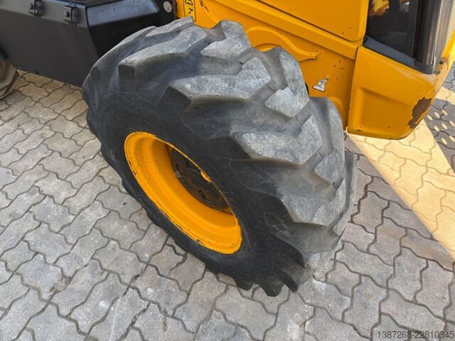 Hjullæsser JCB 3CX Compact / 2022 BJ / Hammer + Schaufeln