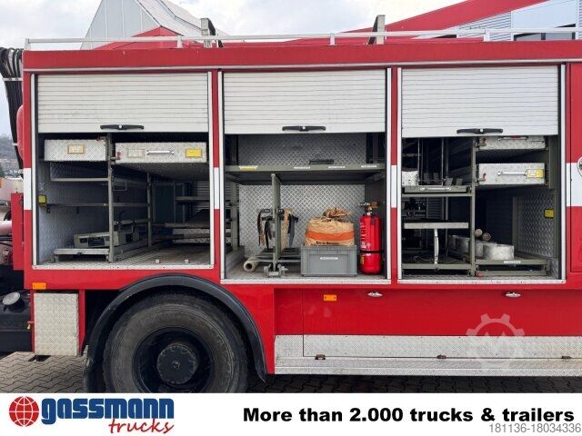 Tűzoltóautó MAN 16.168 HAK 4x4, Seilwinde, Heckkran Hiab 650/1