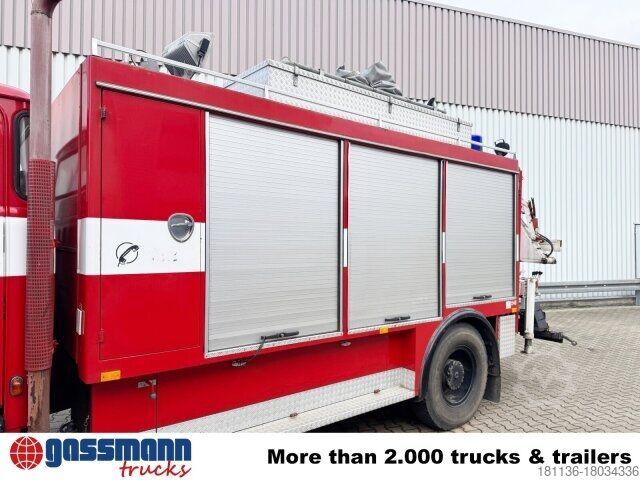 Tűzoltóautó MAN 16.168 HAK 4x4, Seilwinde, Heckkran Hiab 650/1