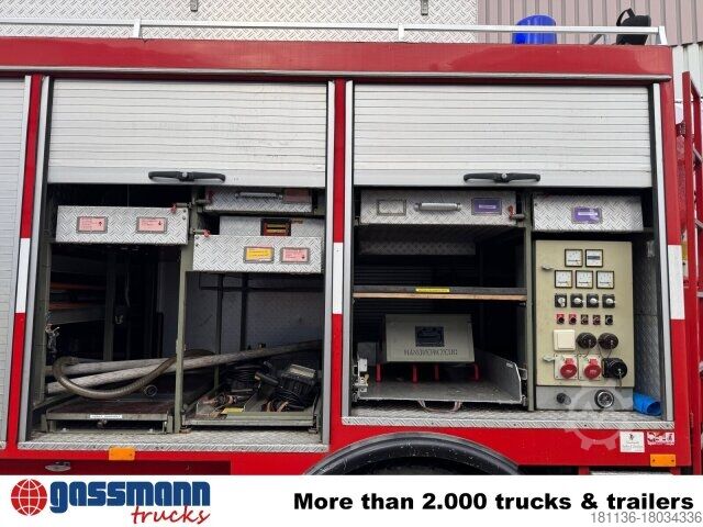 Tűzoltóautó MAN 16.168 HAK 4x4, Seilwinde, Heckkran Hiab 650/1