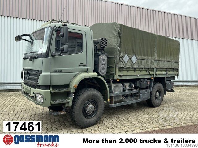 Valník Mercedes-Benz Axor 1829 A 4x4, Ex-Bundeswehr