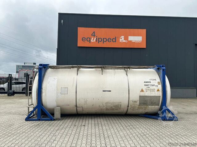 Conteneur-citerne Welfit Oddy 20FT SWAPBODY 31.050L /  T7 / L4BN / AMKD / 5Y ...