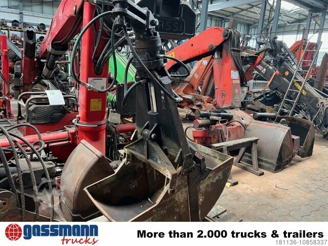 Autolaadkraan ZL 300 Tiefbaugreifer