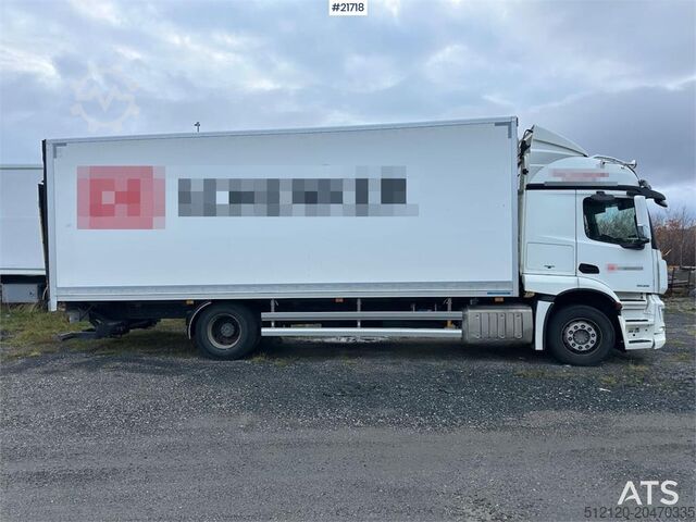 Maleta Mercedes-Benz Actros 1835 box truck w/ Full side opening, genera