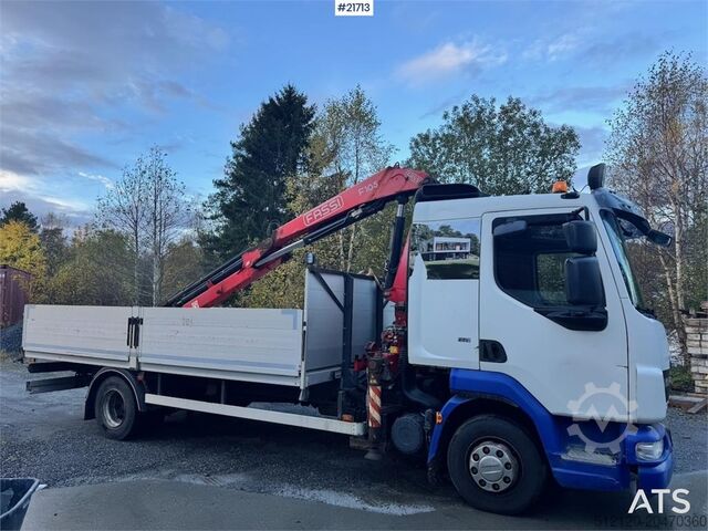 Kranbil DAF Fa 45.220 Crane truck. 180,000 km.