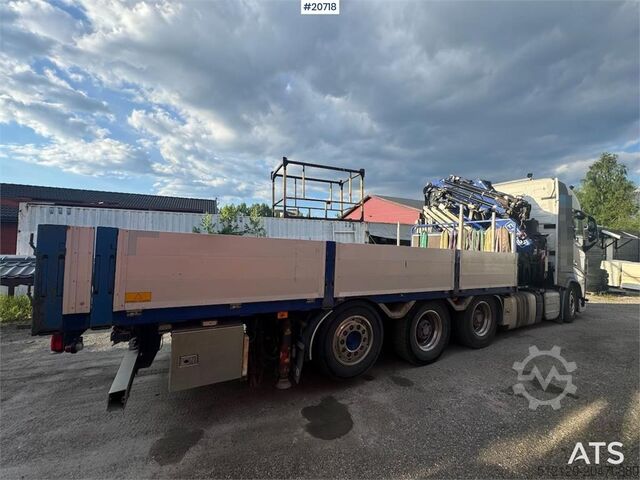 Kranbil Volvo FH16 Tridem crane truck w/ 43 t/m Fassi crane