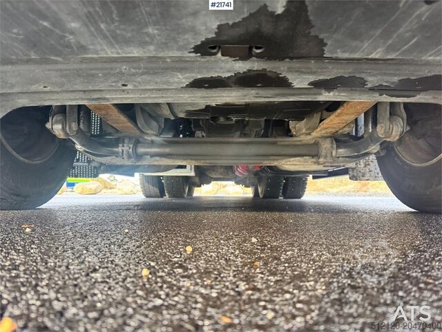 Sistema de brazo de gancho Scania R580 Tridem Hooklift w/ Crane hydraulics. Freshly